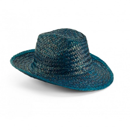 Chapéu Panamá Em Palha Colorida