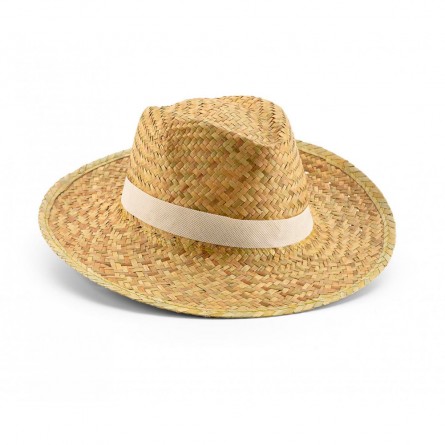 Chapéu Panamá Em Palha Natural